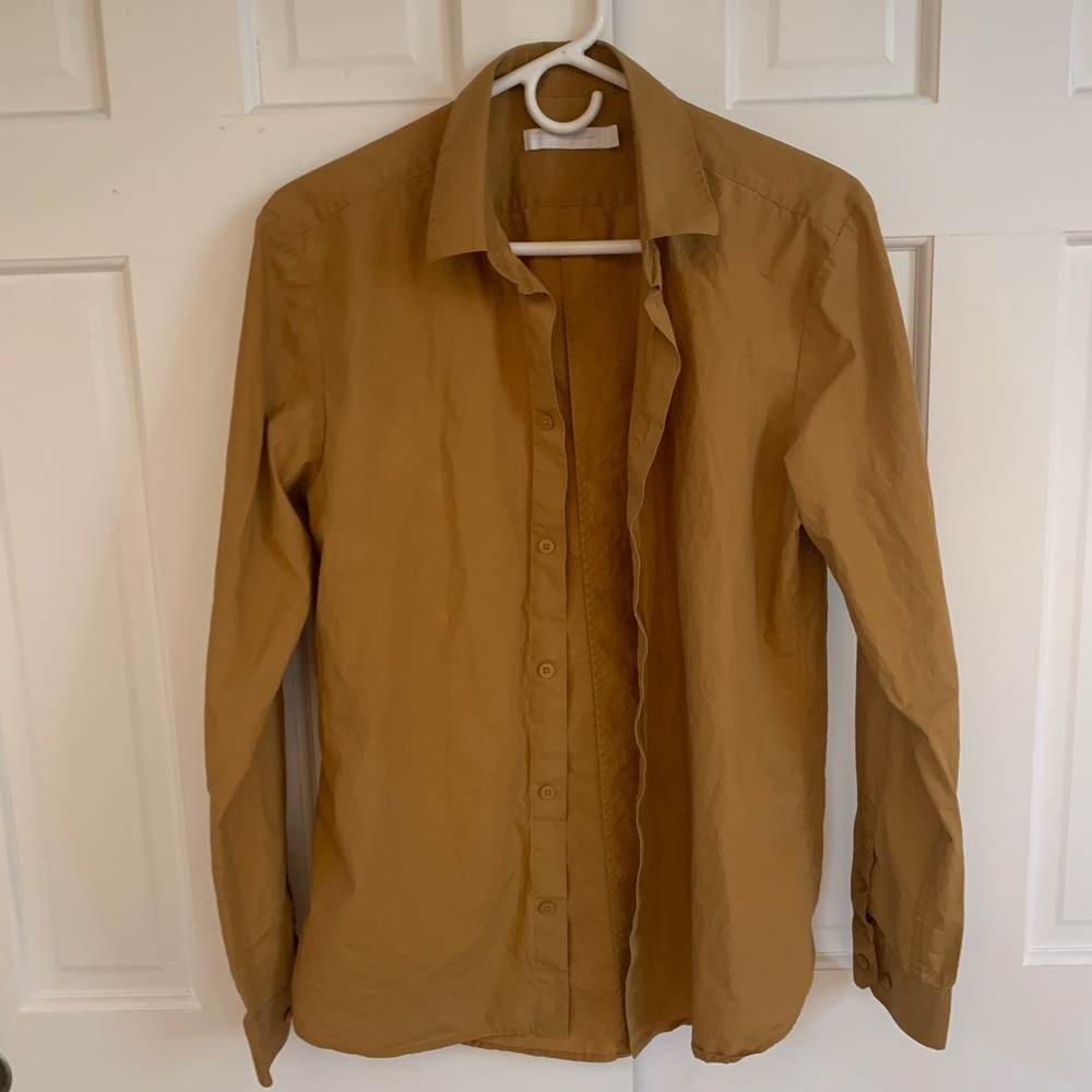 Light Brown Fashion Men’s Button Down